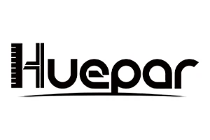 Logo de la marca de niveles láser Huepar