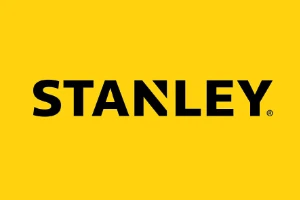 Logo de la marca de niveles láser Stanley