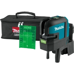Nivel-Láser-Makita-SK106GDZ-12V-Max-4-puntos-Cross-Laser-(línea-verde)