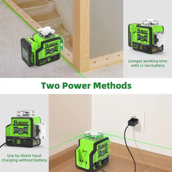 Nivel-laser-HUEPAR-P02CG-BATERIA - Ver en AMAZON Nivel laser HUEPAR P02CG BATERIA