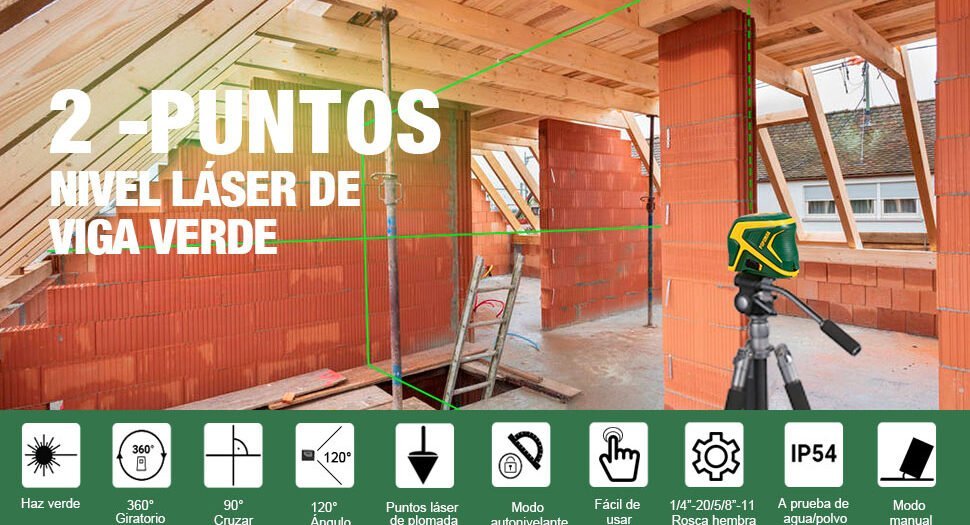 Nivel Láser POPOMAN MTM320B