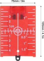 Tarjeta de Objetivo Láser ABS